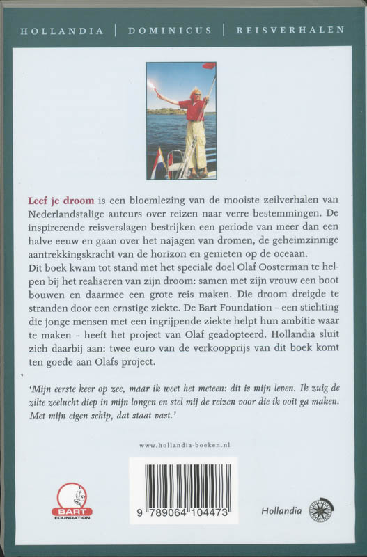 Leef Je Droom achterkant