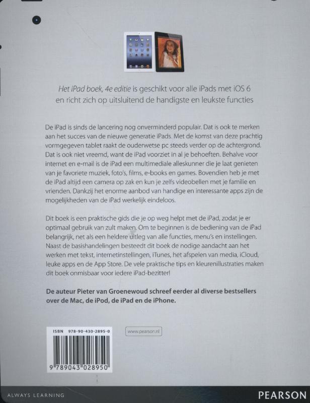 Het iPad boek / Mac achterkant