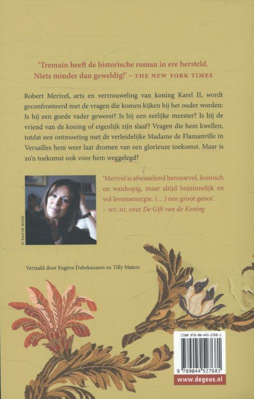 De vriend van de koning achterkant