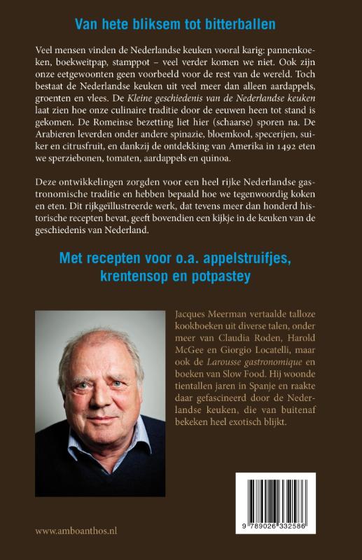 Kleine geschiedenis van de Nederlandse keuken achterkant