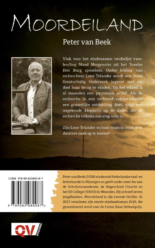 Moordeiland / Texelse thrillers achterkant