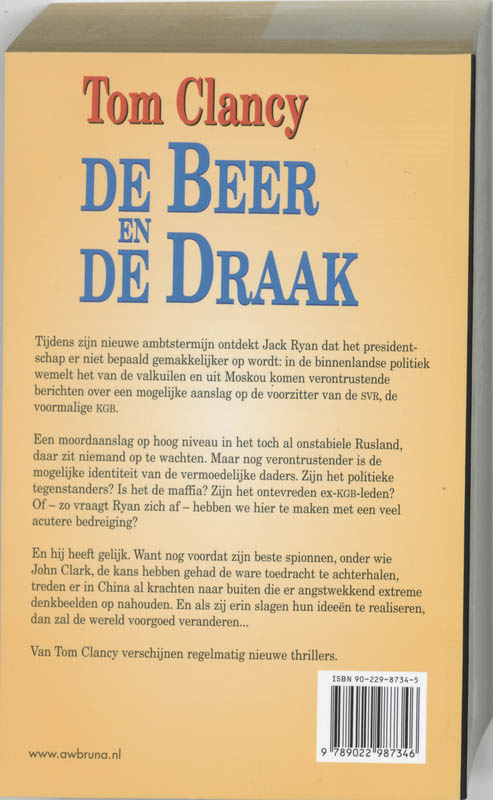Beer En De Draak achterkant