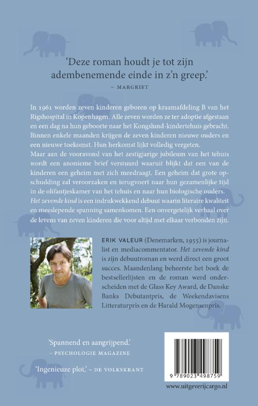 Het zevende kind achterkant