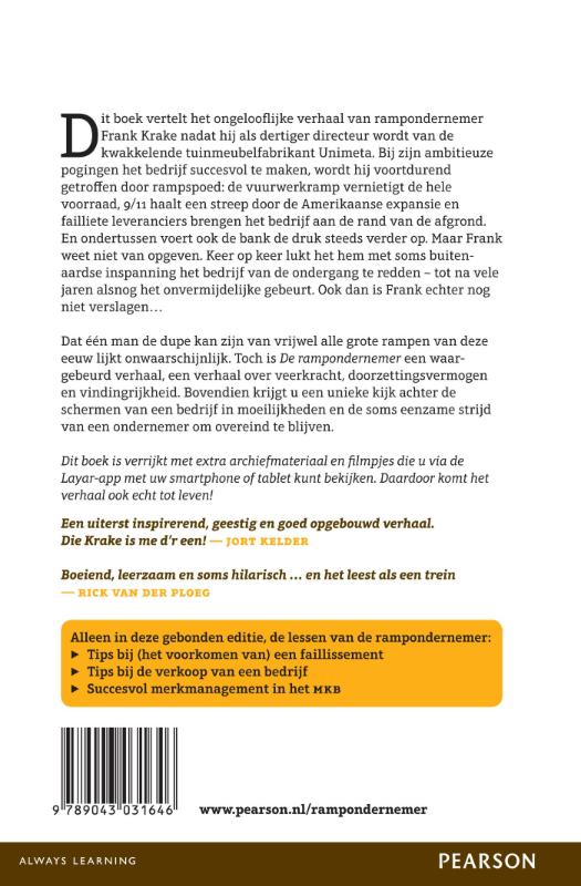 De rampondernemer achterkant