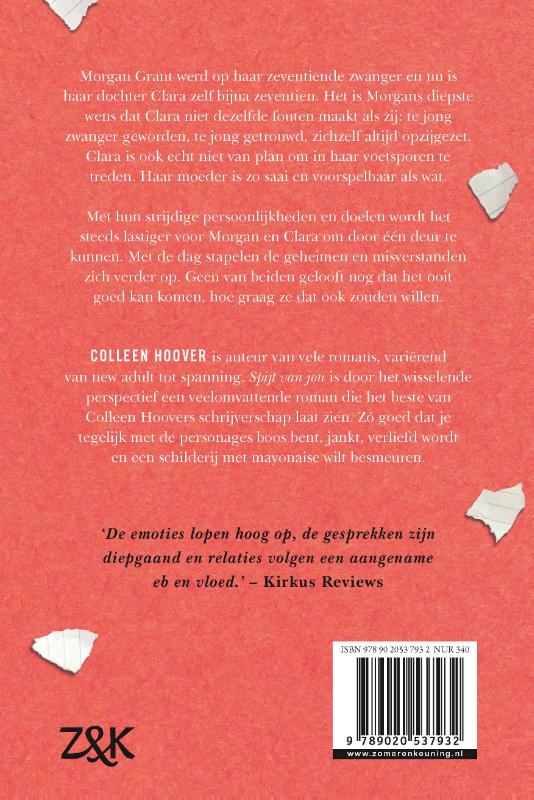 Spijt van jou achterkant