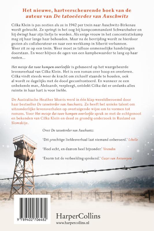 Het meisje dat twee kampen overleefde achterkant