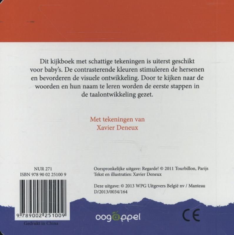 Baby's kijkboek achterkant