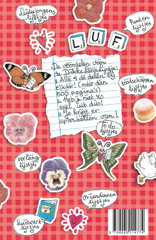 De dikke Lena Lijstje achterkant