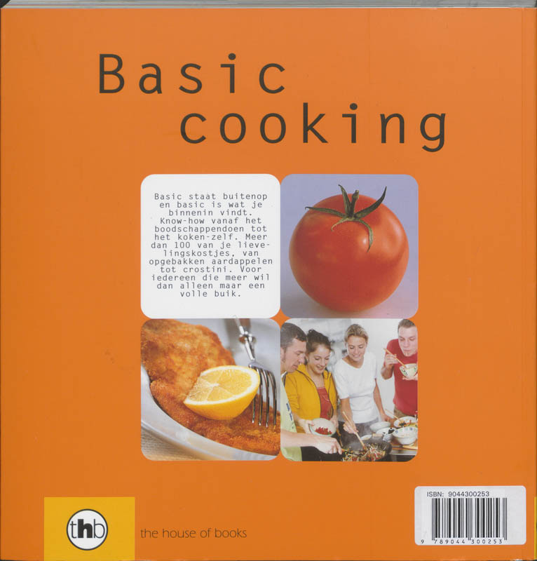 Basic Cooking achterkant