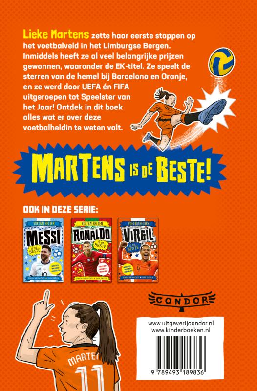 Voetbalhelden - Martens is de beste / Voetbalhelden achterkant