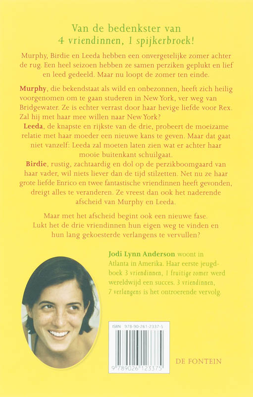 3 Vriendinnen, 7 verlangens achterkant