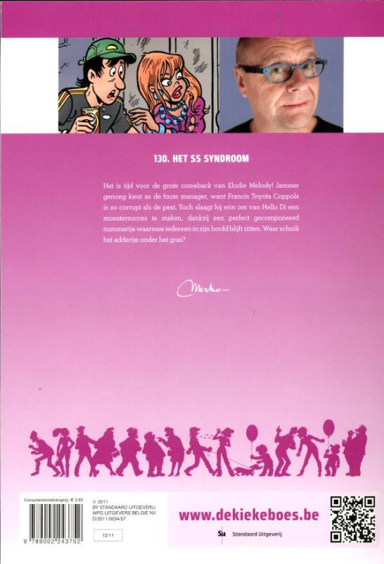 De Kiekeboes Het ss syndroom / De Kiekeboes / 130 achterkant