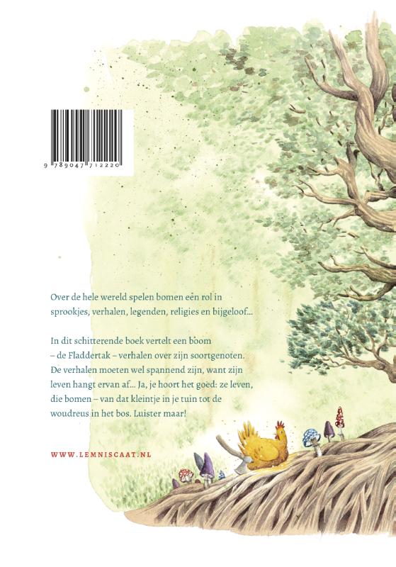 Verhalen van de Fladdertak achterkant