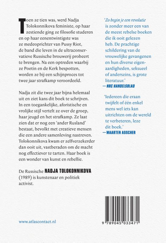 Zo begin je een revolutie achterkant