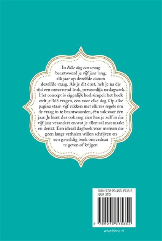Elke dag een vraag achterkant