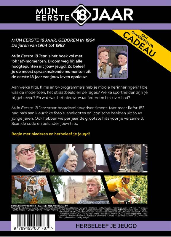 Geboren in 1964 / Mijn eerste 18 jaar achterkant