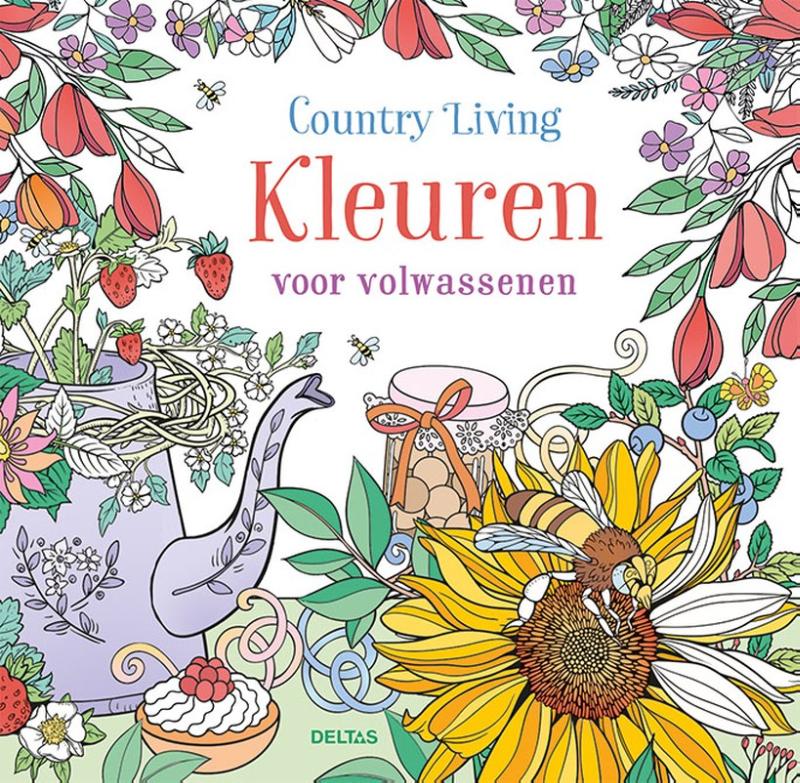 Country Living - Kleuren voor volwassenen
