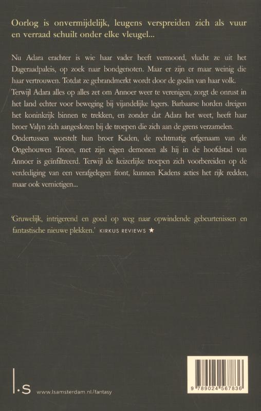 Het vuur van de keizer / Annoer trilogie / 2 achterkant