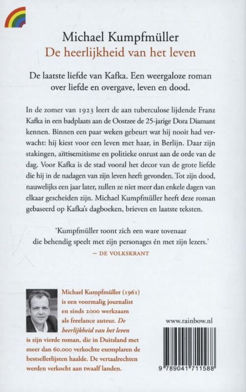 De heerlijkheid van het leven achterkant