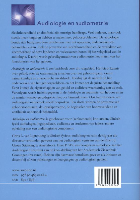 Audiologie en audiometrie achterkant