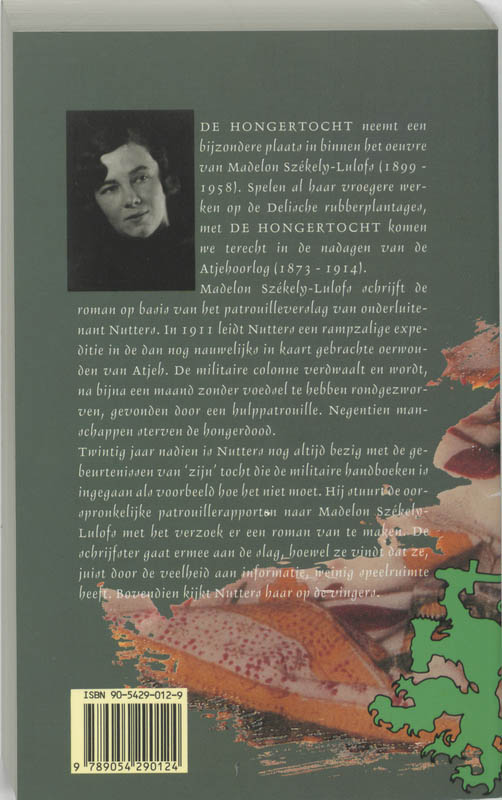 De hongertocht / Indische letteren-reeks / 15 achterkant