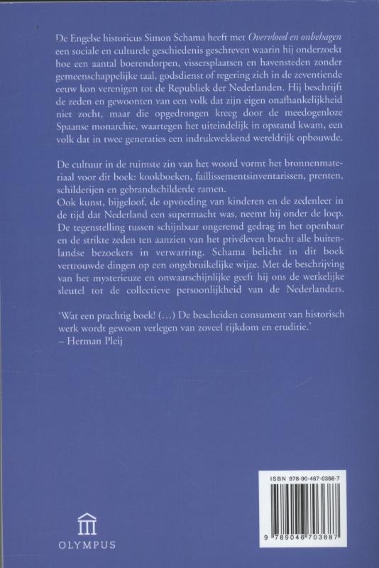 Overvloed en onbehagen achterkant