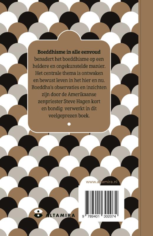 Boeddhisme in alle eenvoud achterkant