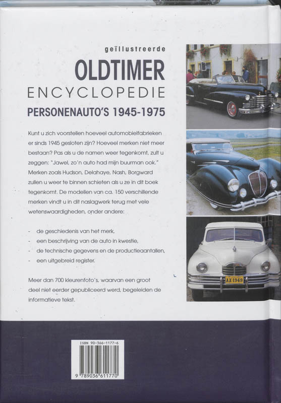 Geillust Oldtimer Encyclopedie 1945-1975 achterkant