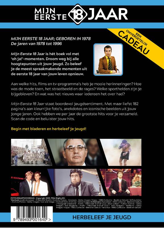 Geboren in 1978 / Mijn eerste 18 jaar achterkant