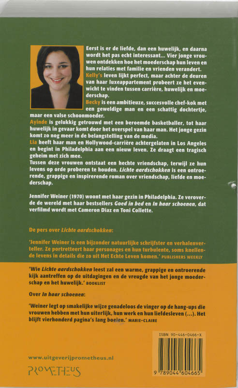 Lichte aardschokken achterkant