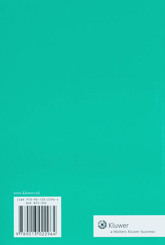 Tekst En Commentaar Algemene Wet Bestuursrecht achterkant