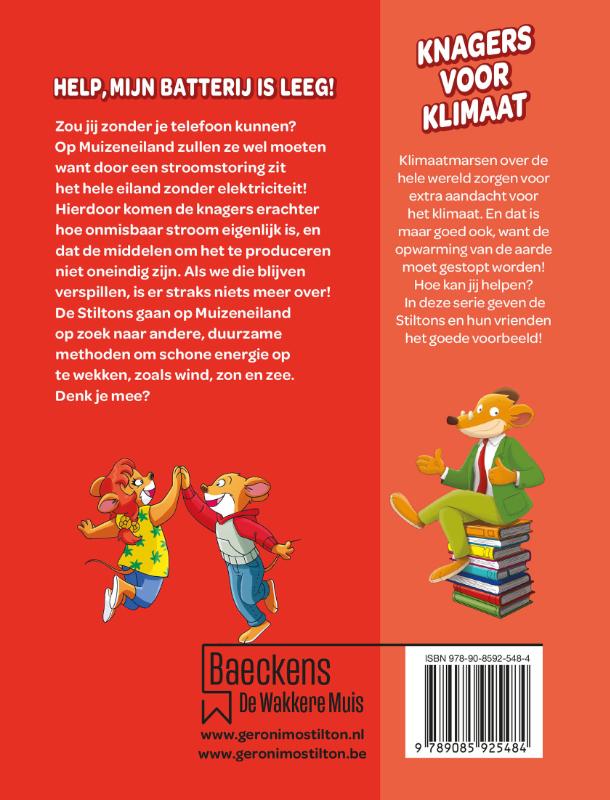 Help, mijn batterij is leeg! / Knagers voor klimaat achterkant