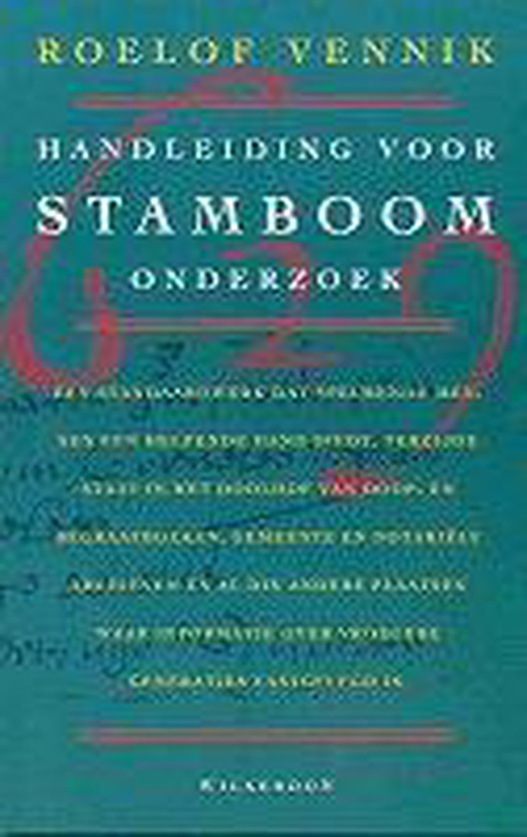 Handleiding voor stamboomonderzoek