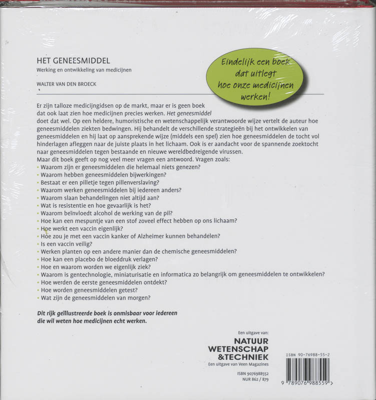 Het geneesmiddel achterkant