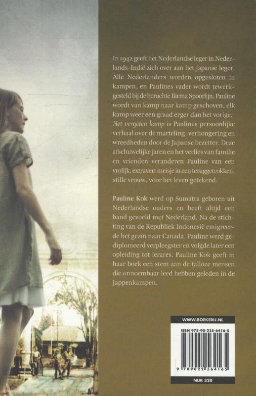 Het vergeten kamp achterkant