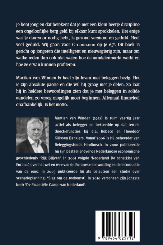 Je leeftijd als goudmijn achterkant