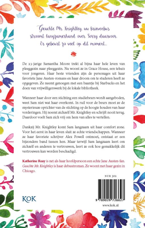 Geachte Mr. Knightley achterkant