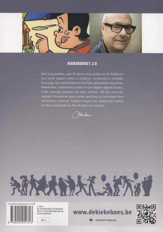 Kiekeboeket 2,0 / De Kiekeboes achterkant