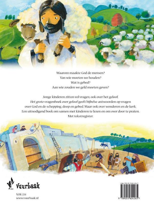 Het Grote Vragenboek Over Geloof achterkant