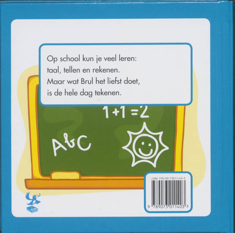 Brul Gaat Naar School / 6 achterkant