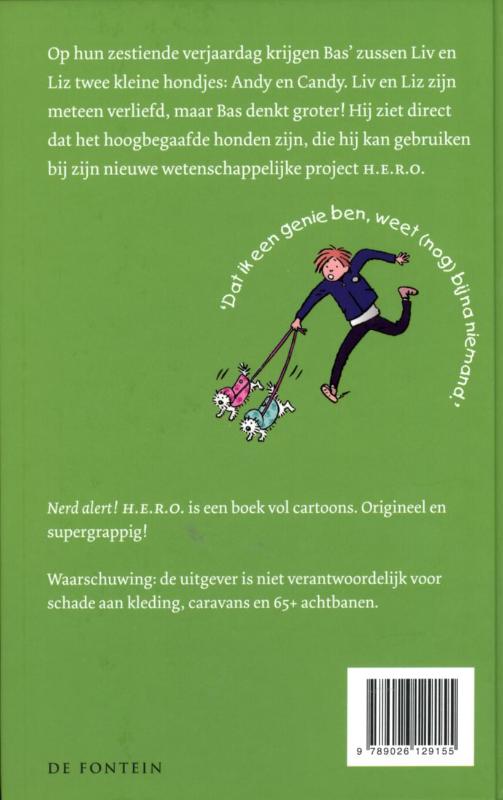 H.E.R.O / Nerd alert! / 2 achterkant
