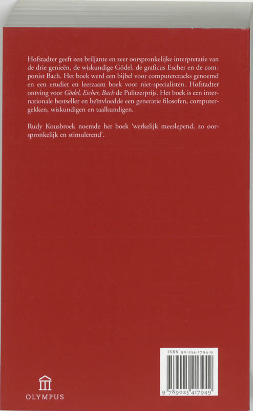 Eeuwig Gouden Band achterkant