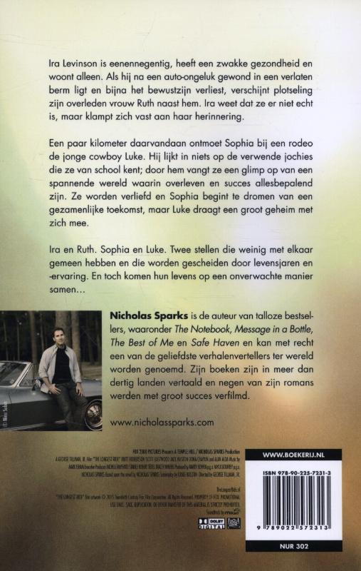 The longest Ride achterkant