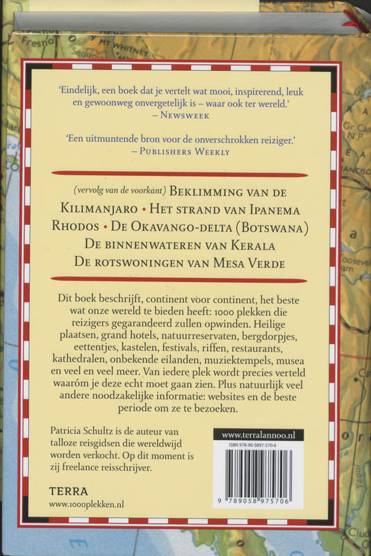 1000 plekken die je echt gezien moet hebben / 1000 plekken serie achterkant