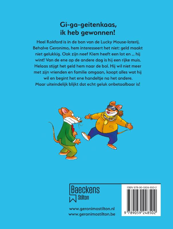 Gi-ga-geitenkaas, ik heb gewonnen! achterkant