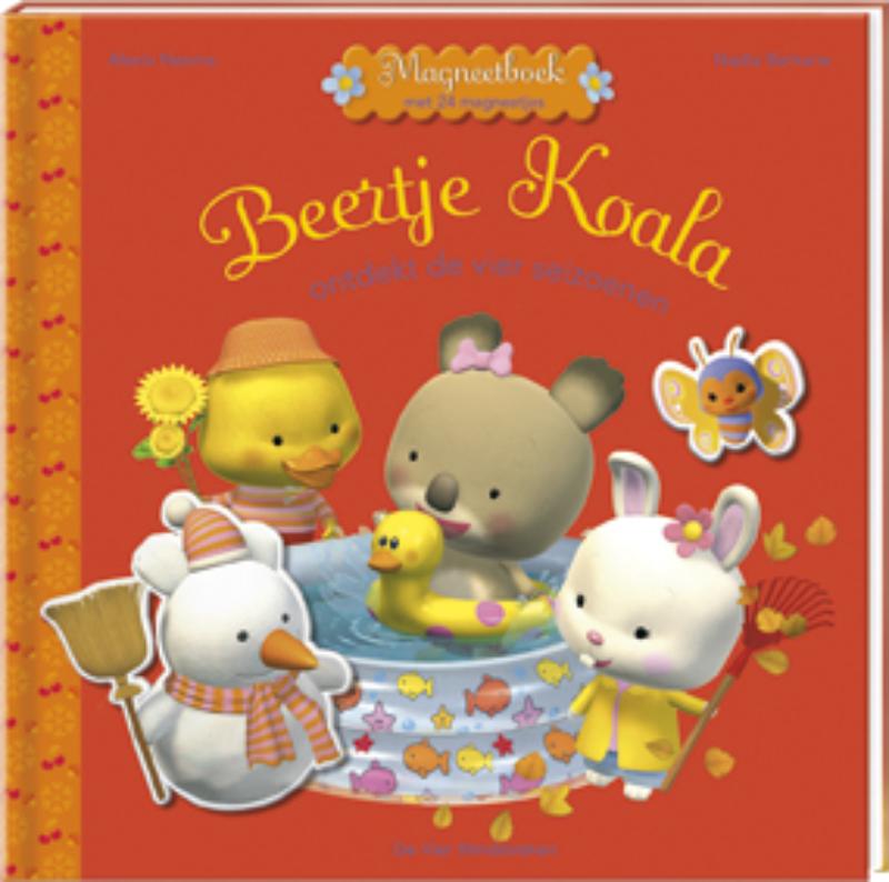 Beertje Koala Ontdekt De Vier Seizoenen, Magneetboek