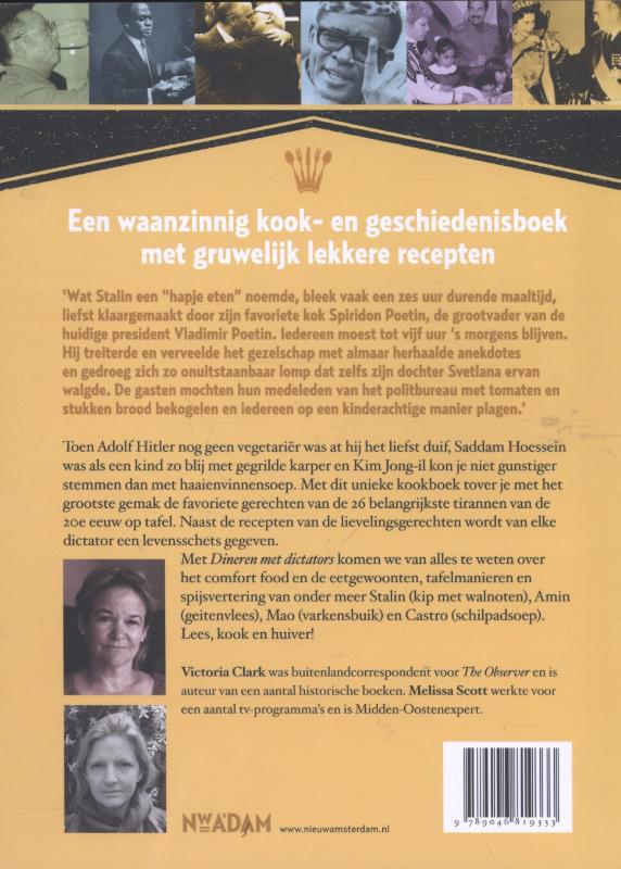 Dineren met dictators achterkant