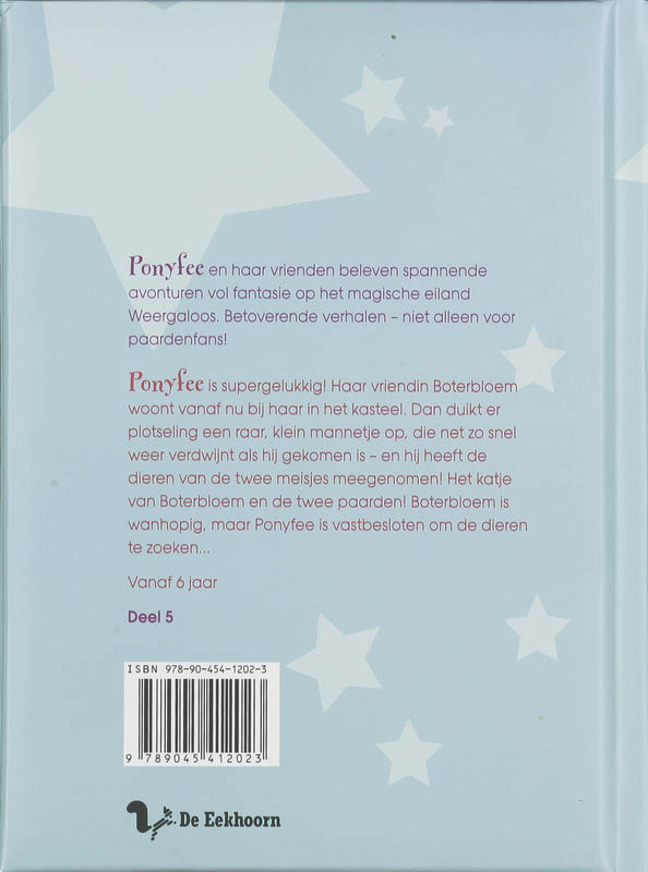 Hier komt Ponyfee!  -   De betoverde dieren achterkant