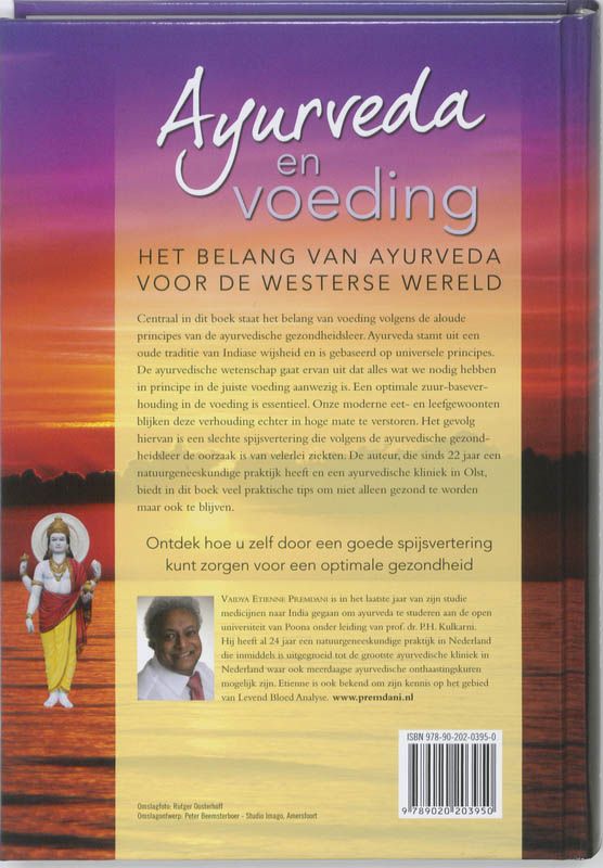 Ayurveda en voeding achterkant