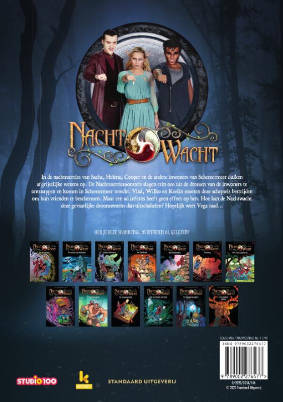 De nachtmerriemonsters / Nachtwacht / 14 achterkant